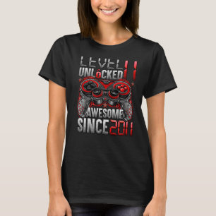 Stufe 11 Phantastisch seit 2011 11 Geburtstag T-Shirt
