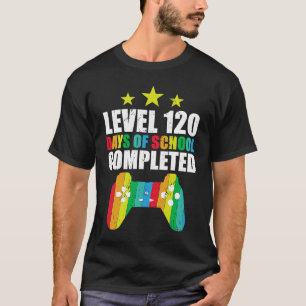 Stufe 120 Schultage abgeschlossen T-Shirt