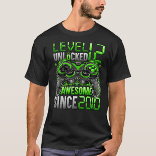 Stufe 12 Phantastisch seit 2010 12 Geburtstag T-Shirt