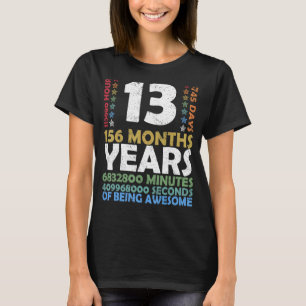 Stufe 13 Entsperrtes Videospiel 13. Geburtstagspar T-Shirt