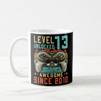 Stufe 13 Phantastisch seit 2010 13. Gaming Kaffeetasse