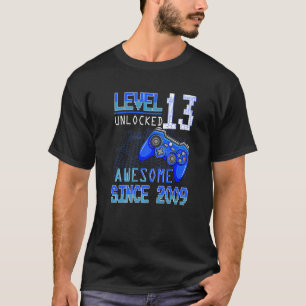 Stufe 13 Unverschlossene Phantastische 2009 Gamer T-Shirt
