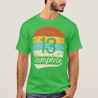 Stufe 13 Vollständiges Geschenk zum 13. Hochzeitst T-Shirt