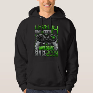 Stufe 14 Phantastisch seit 2008 14. Geburtstag Hoodie
