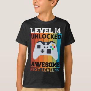 Stufe 14 Unverschlossener Geburtstag T - Shirt