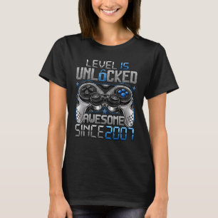Stufe 15 Phantastisch seit 2007 15. Geburtstag T-Shirt