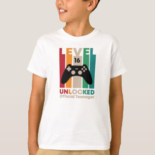 Stufe 16 Offizieller Jugendlicher, 16. Geburtstag T-Shirt