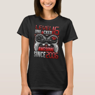 Stufe 16 Phantastisch seit 2006 16. Geburtstag T-Shirt