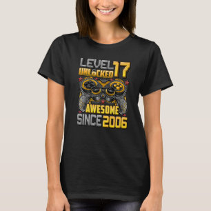 Stufe 17 Phantastisch seit 2006 17. Geburtstag T-Shirt