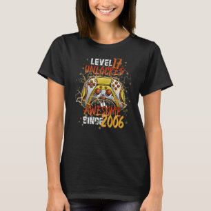 Stufe 17 Phantastisch seit 2006 17. Geburtstag T-Shirt