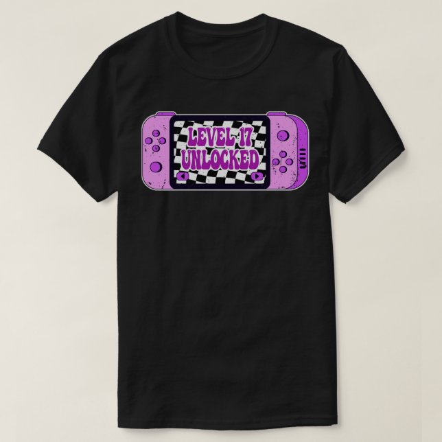 Stufe 17 Unverschlossen T-Shirt (Design vorne)