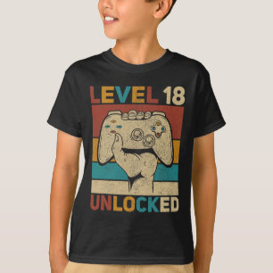 Stufe 18 Unverschlossene 18-jährige KindertagesOut T-Shirt