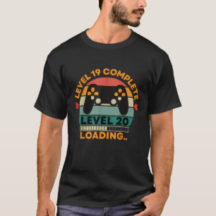 Stufe 19 Vollständige Stufe 20 Laden 19. Hochzeit  T-Shirt