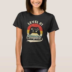 Stufe 1 Vollständiges 1. Hochzeitstag für ihr H T-Shirt