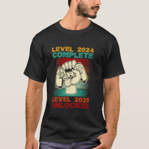 Stufe 2024 Vollständige Stufe 2025 Unverschlossene T-Shirt