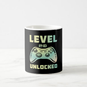 Stufe 20 unverschlossen kaffeetasse