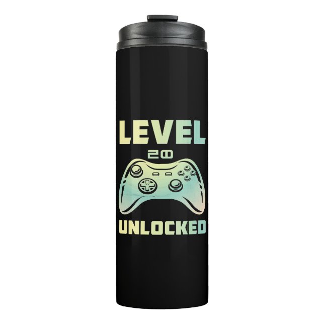 Stufe 20 unverschlossen thermosbecher (Vorderseite)