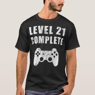 Stufe 21 Geschenkvideo zum Geburtstagsoutfit T-Shirt
