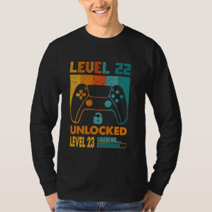 Stufe 22 Entsperrte Stufe 23 Laden Vintag 22. T-Shirt