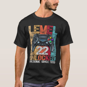 Stufe 22 Phantastisch seit 1999 22. Geburtstag T-Shirt