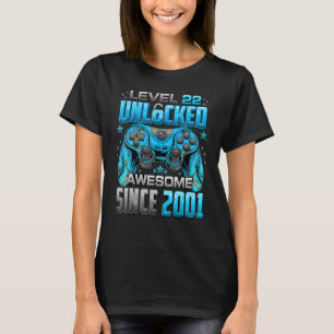 Stufe 22 Phantastisch seit 2001 22. Geburtstag T-Shirt