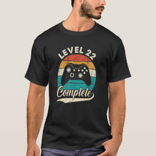 Stufe 22 Vollständiges 22. Hochzeitstag für H T-Shirt