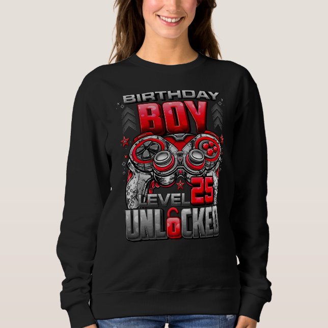 Stufe 25 Phantastisch seit 1997 25. Geburtstag Sweatshirt (Vorderseite)