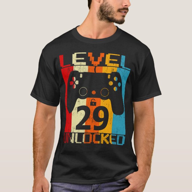 Stufe 29 unverschlossen T-Shirt (Vorderseite)