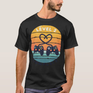 Stufe 2 abgeschlossen - 2. Geburtstagsgeschenk für T-Shirt