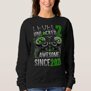 Stufe 2 Phantastisch seit 2020 2. Geburtstag Sweatshirt