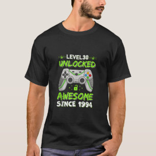 Stufe 30 Phantastisch seit 1994 Gamer 30. T-Shirt