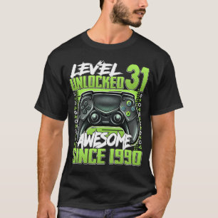 Stufe 31 Phantastisch seit 1991 31. Geburtstag T-Shirt