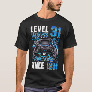 Stufe 31 Phantastisch seit 1991 31. Geburtstag T-Shirt