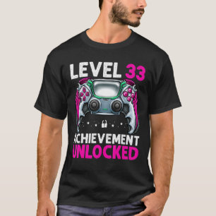 Stufe 33 Phantastisch seit 1988 33. Geburtstag T-Shirt