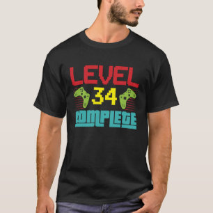 Stufe 34 Vollständige Stufe 34 Unverschlossen 34 G T-Shirt
