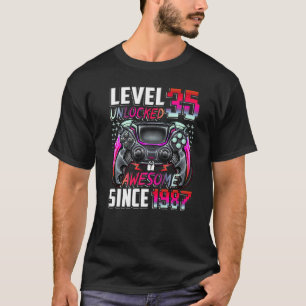Stufe 35 Phantastisch seit 1987 35. Geburtstag T-Shirt