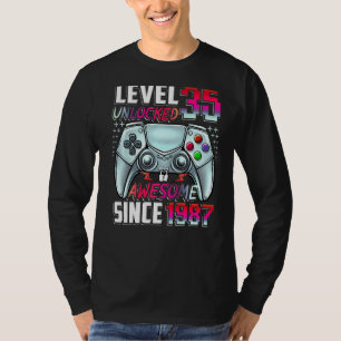 Stufe 35 Phantastisch seit 1987 35. Geburtstag T-Shirt