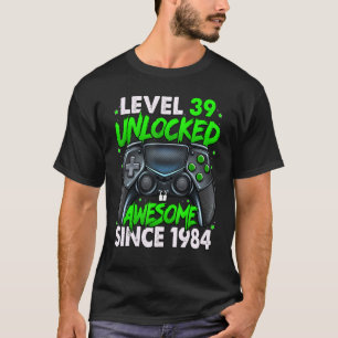 Stufe 39 Phantastisch seit 1984 39. Geburtstag T-Shirt