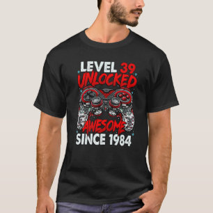 Stufe 39 Phantastisch seit 1984 39. Geburtstag T-Shirt