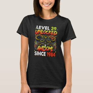 Stufe 39 Phantastisch seit 1984 39. Geburtstag T-Shirt