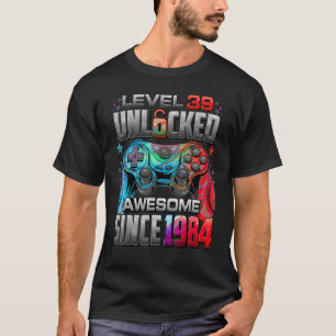 Stufe 39 Phantastisch seit 1984 39. Geburtstag T-Shirt