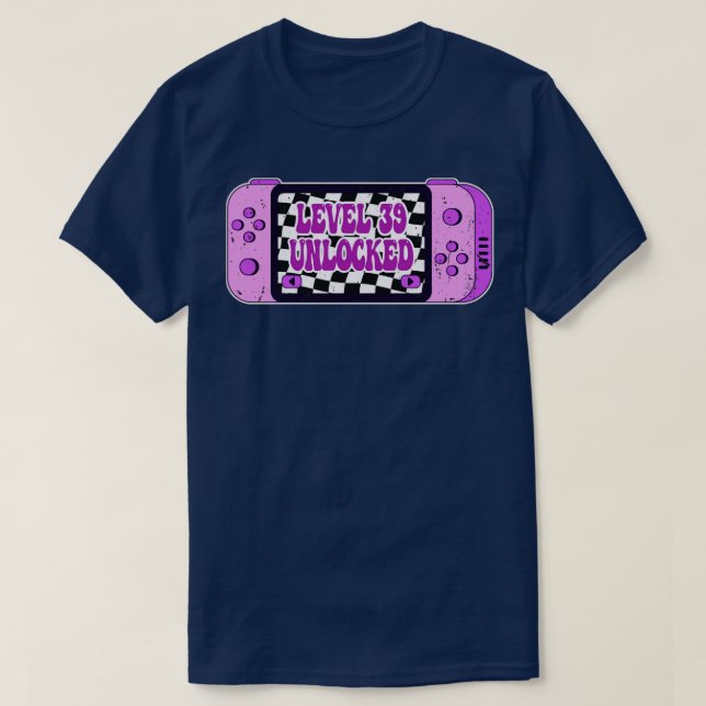 Stufe 39 Unverschlossen T-Shirt (Design vorne)
