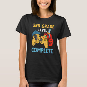 Stufe 3 beendet Spiel am letzten Tag von Schoo T-Shirt