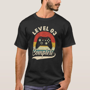 Stufe 3 Vollständiges 3. Hochzeitstag für ihr H T-Shirt