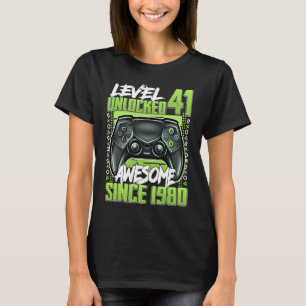 Stufe 41 Phantastisch seit 1980 41. Geburtstag T-Shirt