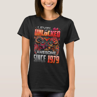Stufe 44 Phantastisch seit 1979 44. Geburtstag T-Shirt