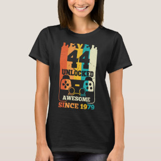 Stufe 44 Phantastisch seit 1979 Videospiel Bi T-Shirt