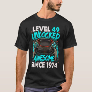 Stufe 49 Phantastisch seit 1974 49. Geburtstag T-Shirt