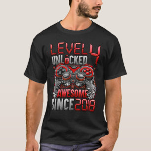 Stufe 4 Phantastisch seit 2018 4. Geburtstag T-Shirt
