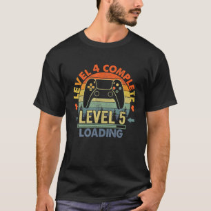Stufe 4 Vollständiges 4-Jähriges Geschenk 4. Hoc T-Shirt